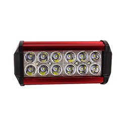 FARO AUX HIPERLED IR-1820 8-80V 36W 2400LM ROJO