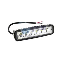 FARO AUX HIPERLED P/MOTO LUZ BLANCA 9-32V 18W
