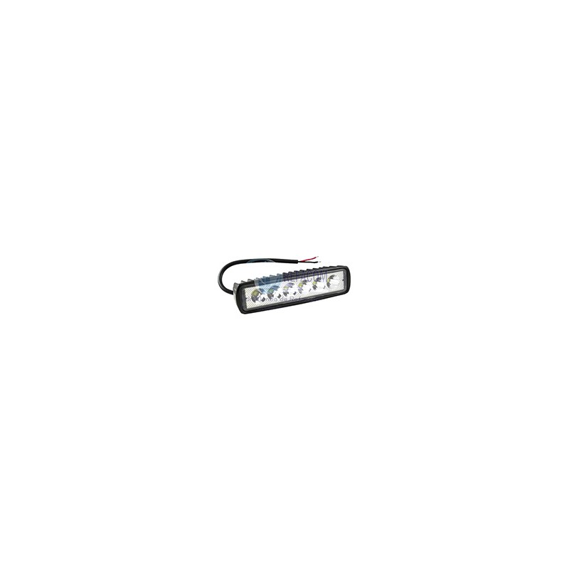 FARO AUX HIPERLED P/MOTO LUZ BLANCA 9-32V 18W