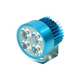 FARO AUX LEDS P/MOTO IR1570 8-80V 4W AZUL