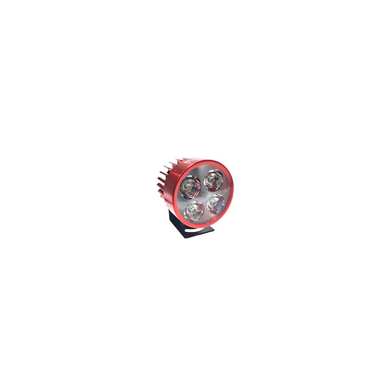 FARO AUX LEDS P/MOTO IR1570 8-80V 4W ROJO
