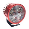 FARO AUX LEDS P/MOTO IR1570 8-80V 4W ROJO