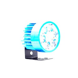 FARO AUX LEDS P/MOTO IR1571 8-80V 6W AZUL