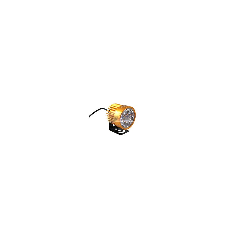 FARO AUX LEDS P/MOTO IR1571 8-80V 6W DORADO