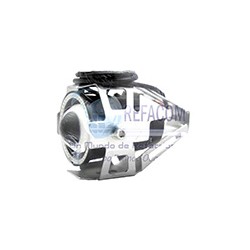 FARO AUX PLATA HYPERLEDS LUPA OJO ANGEL 6000K