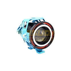 FARO AUX ROJO HYPERLEDS LUPA OJO ANGEL 6000K