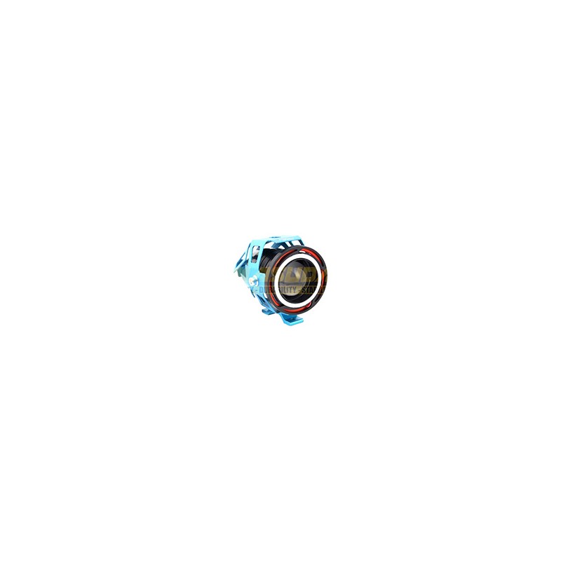FARO AUX ROJO HYPERLEDS LUPA OJO ANGEL 6000K