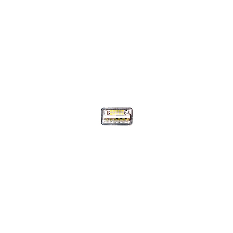 FARO AUX. HYPER 12LED OJO ANGEL AZUL 36W 400LM