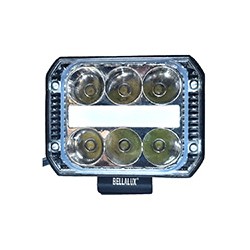FARO AUX. HYPER 6LED OJO ANGEL BLANCA 10-80V 3200
