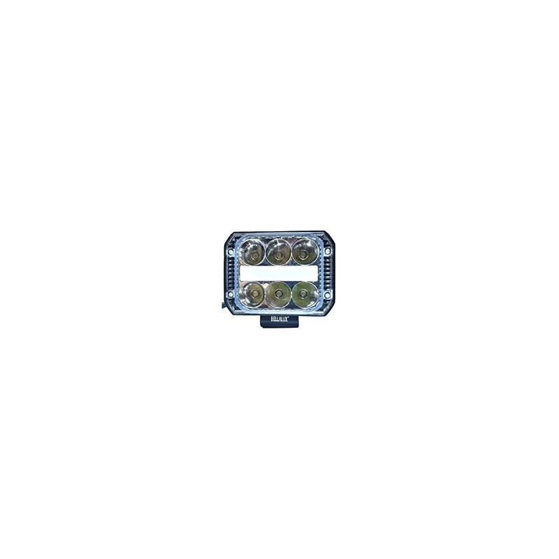 FARO AUX. HYPER 6LED OJO ANGEL BLANCA 10-80V 3200