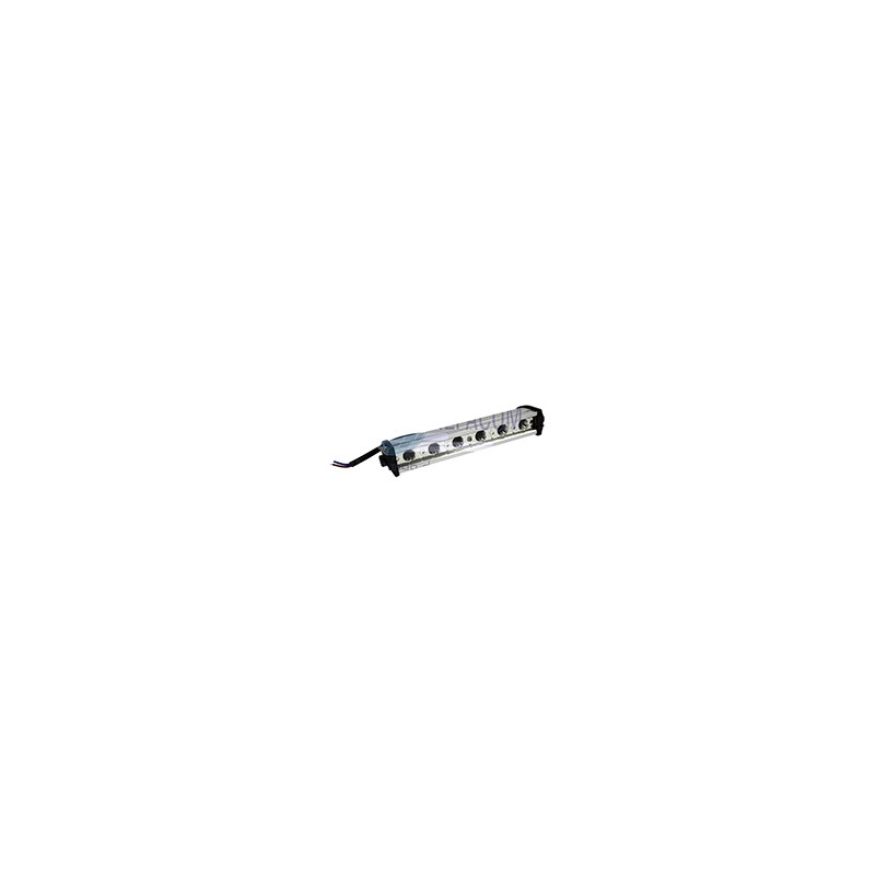 FARO AUX. HYPERLED 18W 6000K 1200LM PLATA