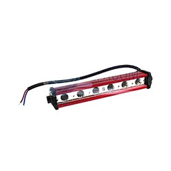 FARO AUX. HYPERLED 18W 6000K 1200LM ROJO