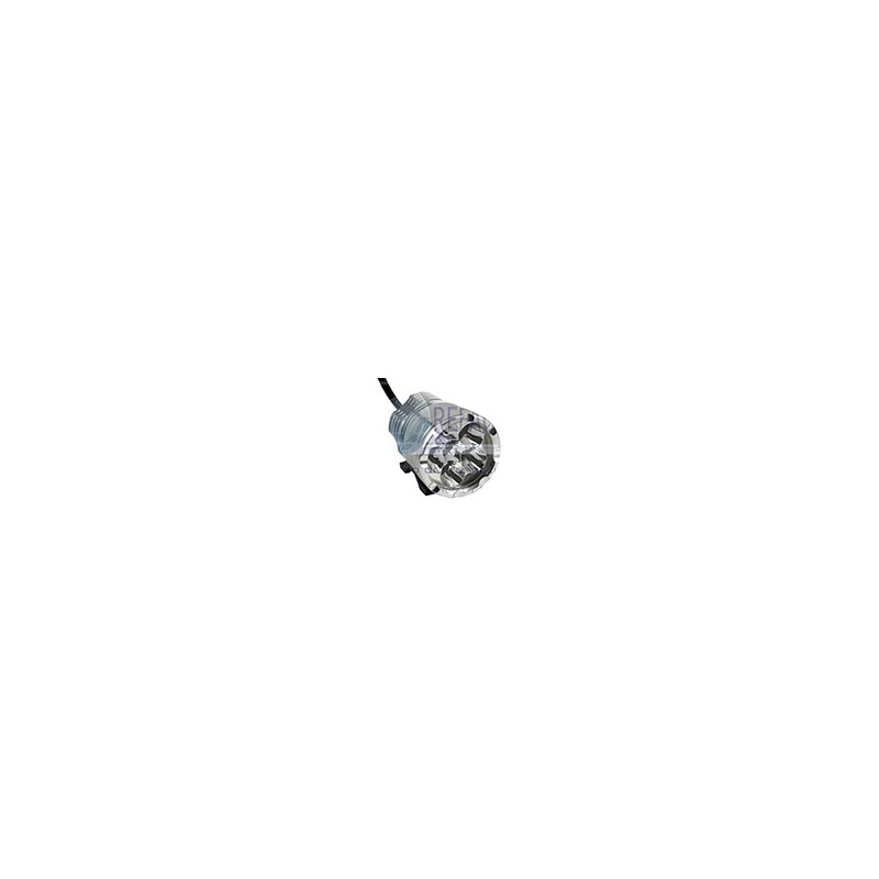 FARO AUX. HYPERLED 60W 8000K 6000LM PLATA