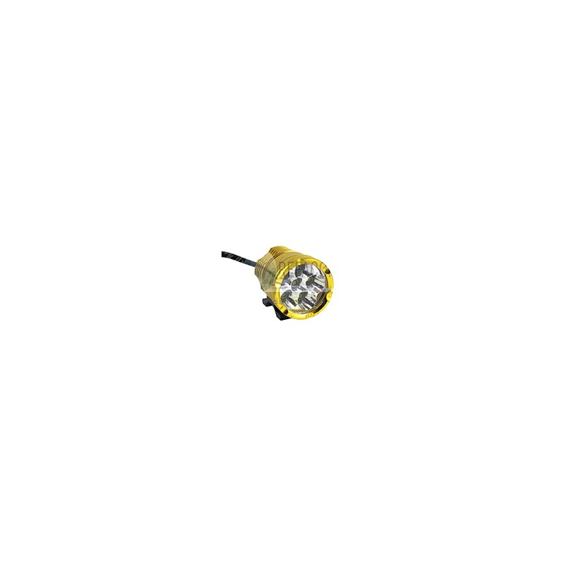 FARO AUX. HYPERLED 60W 8000K 600LM DORADO