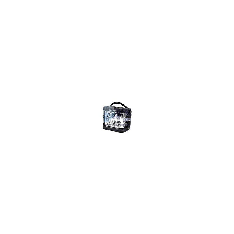 FARO AUX. HYPERLED C/ALARMA LUZ AZUL ROJO 3600LM