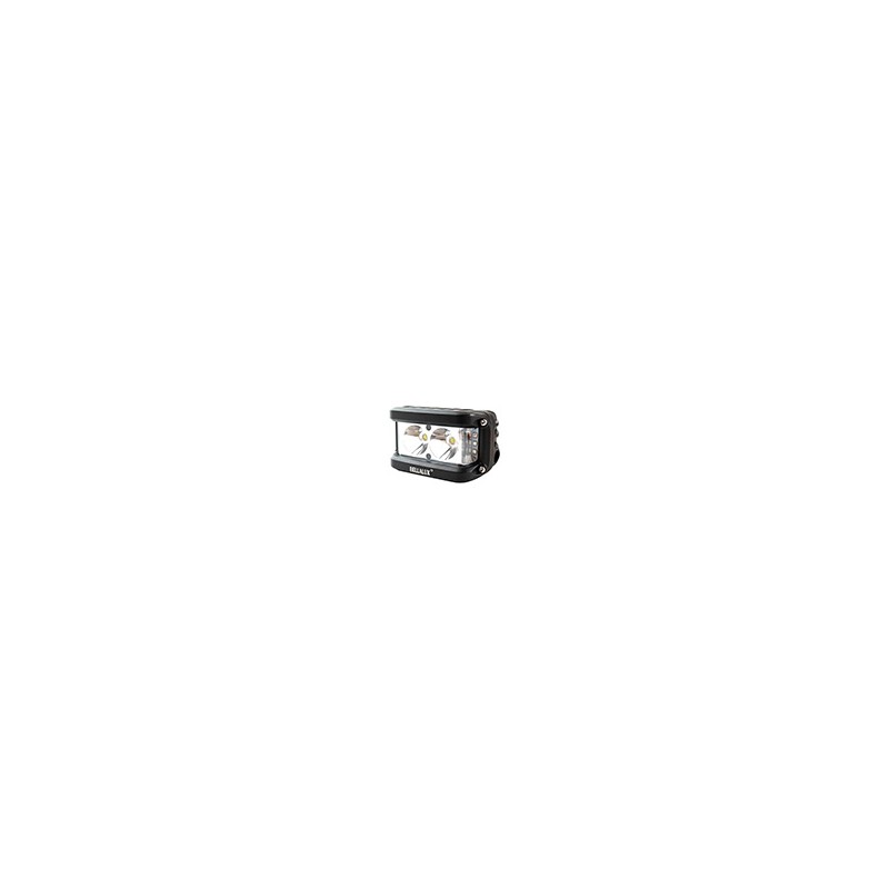 FARO AUX. HYPERLED C/ALARMA LUZ AZUL-ROJO 20W