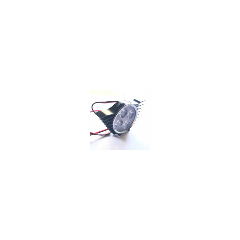 FARO AUX. HYPERLED NEGRO IR-0900 8-80V 4W 200LM