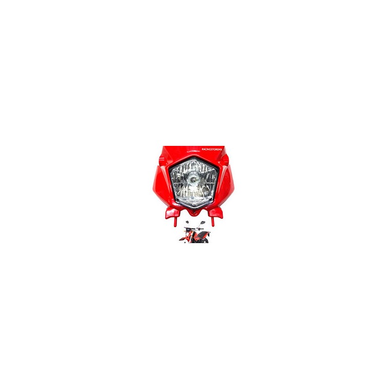 FARO COMPLETO DM150 ROJO