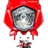 FARO COMPLETO DM150 ROJO